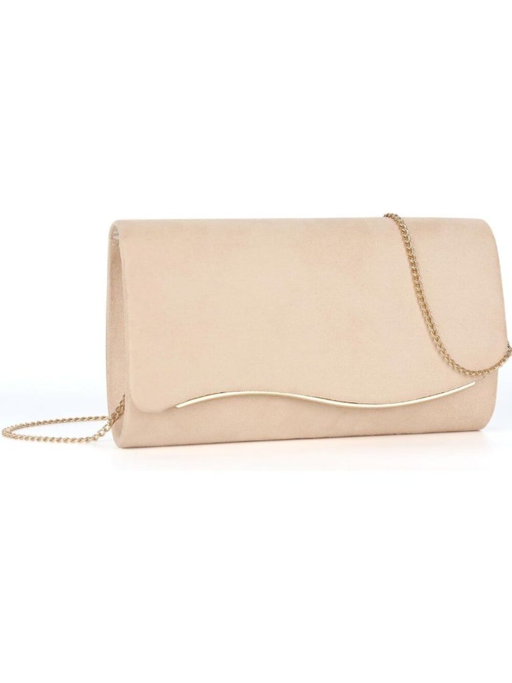 Chic Suede Evening Clutch Purse for Women | Elegant Handbag for Formal Events